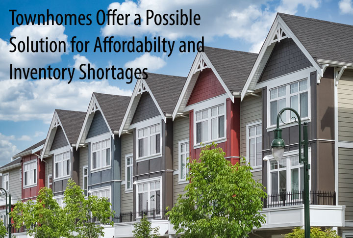 Townhome development as a solution to housing affordability and inventory shortages in suburban communities