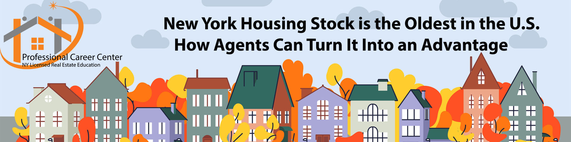 New York housing stock older homes Syracuse neighborhood illustration