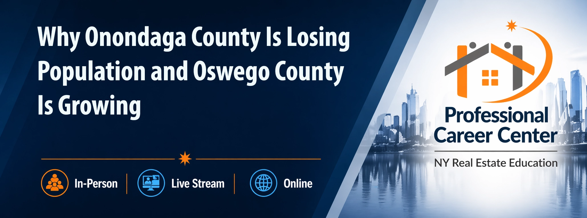 Onondaga County population decline and Oswego County growth tied to housing affordability and migration trends